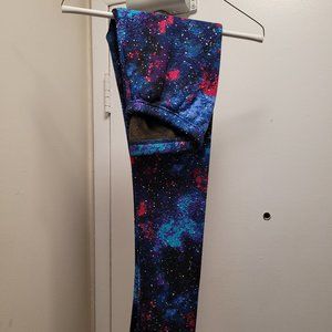 GENTLY USED, COZY FLEECE LINED LEGGINGS, M / L!!!